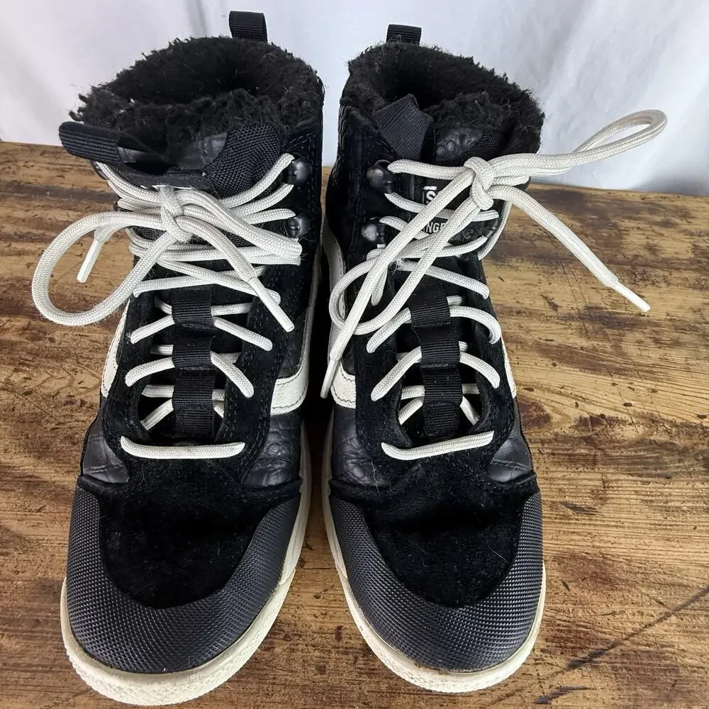 VANS UltraRange Exo Hi MTE,‎ Crocodile Skin-Black, style# VN0A4UWJ2WH, M 5.5 W 7
